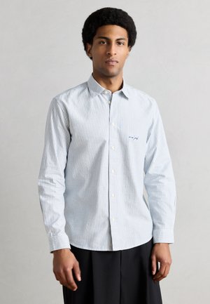 SHIRT EMBROIDERY - Krekls - offwhite/dark blue