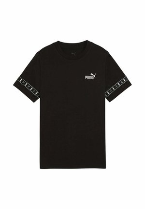 Puma, CAMISETA DE MANGA CORTA ESSENTIALS TAPE - Camiseta estampada - puma black