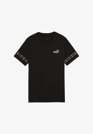 Puma, CAMISETA DE MANGA CORTA ESSENTIALS TAPE - Camiseta estampada - puma black