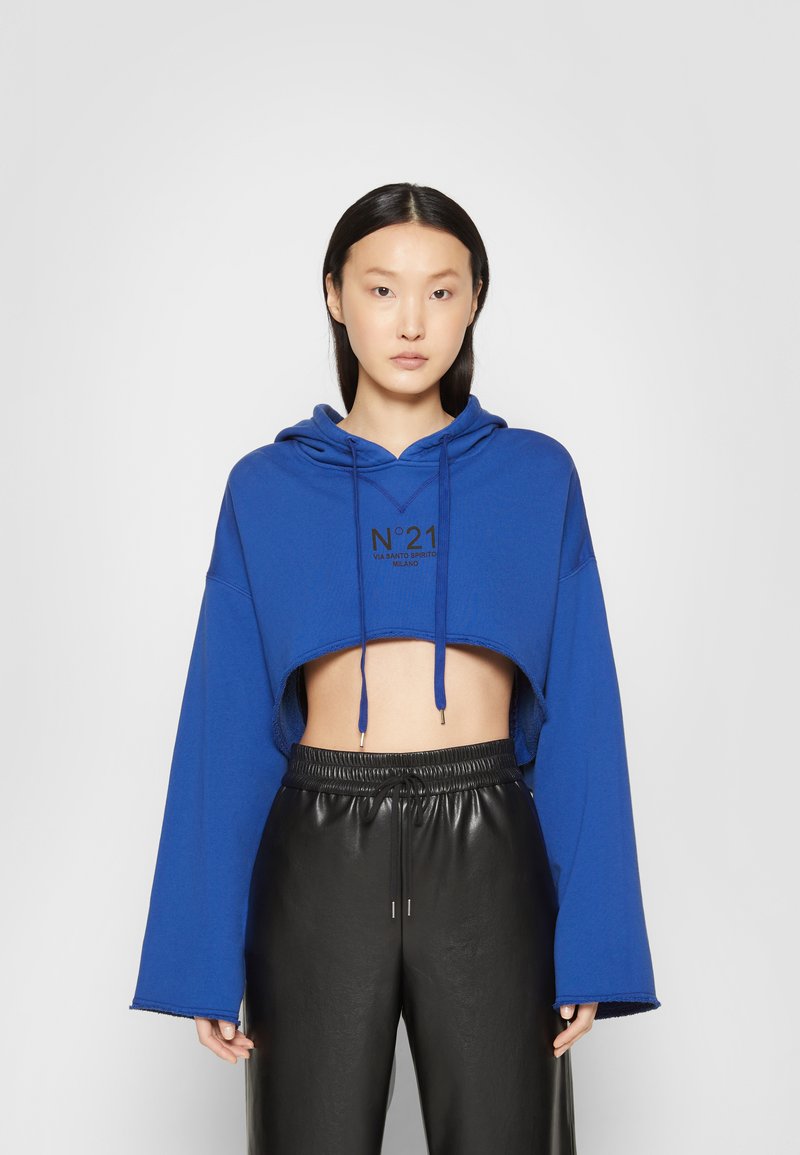 Damen Bekleidung | N°21 Sweatshirt blu/viola/blau - TE06539 Damen Bekleidung | N°21 Sweatshirt blu/viola/blau - TE06539