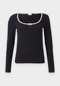 JDYSOFIA BOW - Langærmet T-shirt - black
