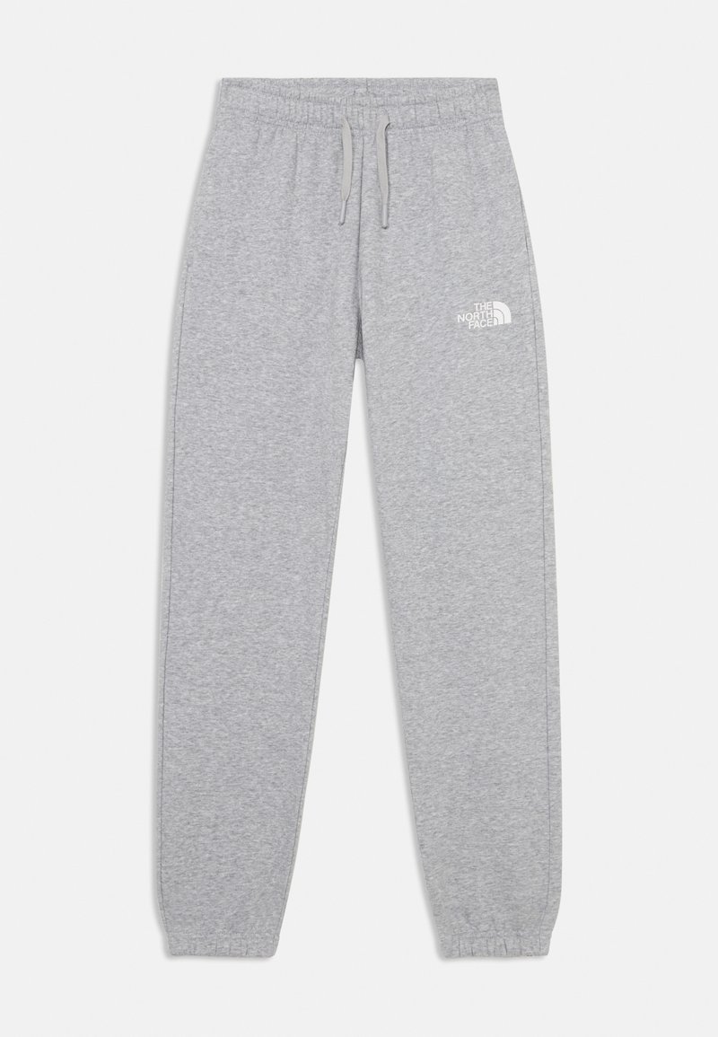The North Face REGULAR TAPERED JOGGERS UNISEX - Teplákové kalhoty - light grey heather