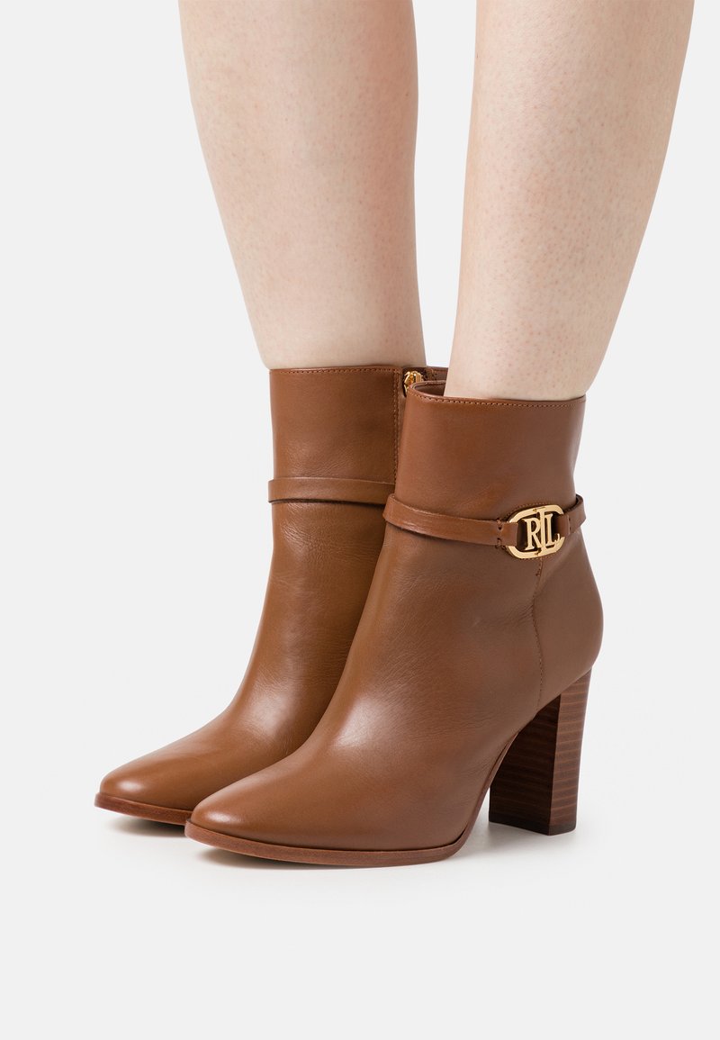 Lauren Ralph Lauren Bottines deep saddle tan/marron clair ZALANDO.FR