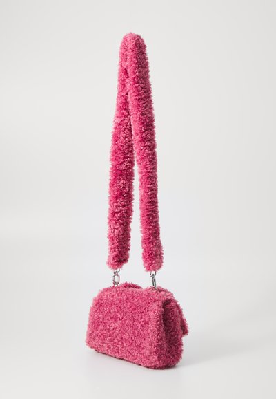 Monnalisa BORSA PELUCHE CURLY PELUC UNISEX - Ručna torba - blush rose