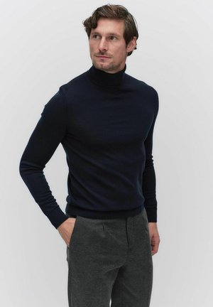 Bläck Ossian Rollneck - Jumper - dark navy