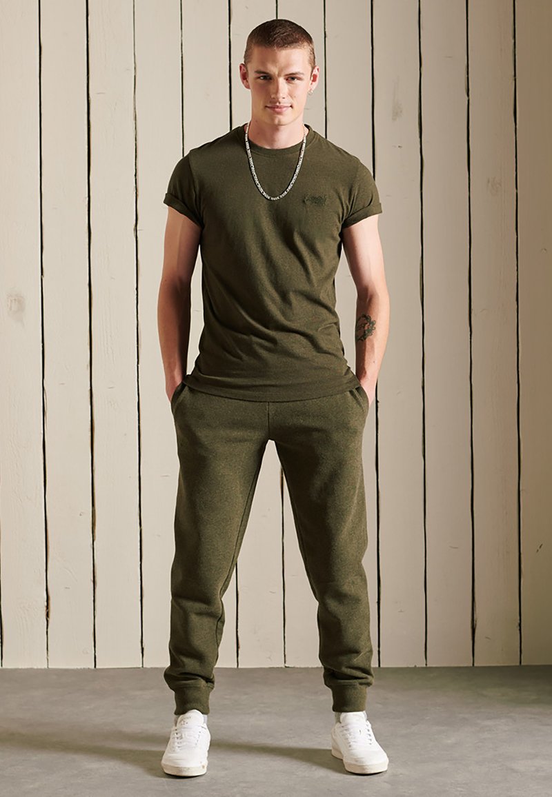 Superdry & Co VINTAGE LOGO  - T-shirt basic - winter khaki grit