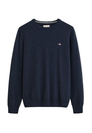 GANT SUPERFINE CREW NECK - Stickad tröja - blau
