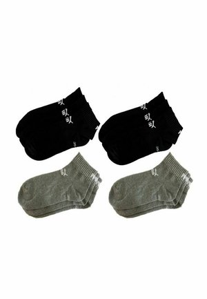QUARTER UNISEX 12 PACK - Socken - black grey