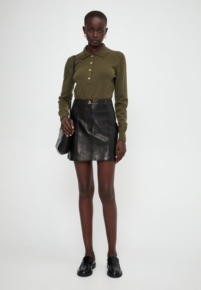 AERON RUDENS SKIRT - A-line skirt - black