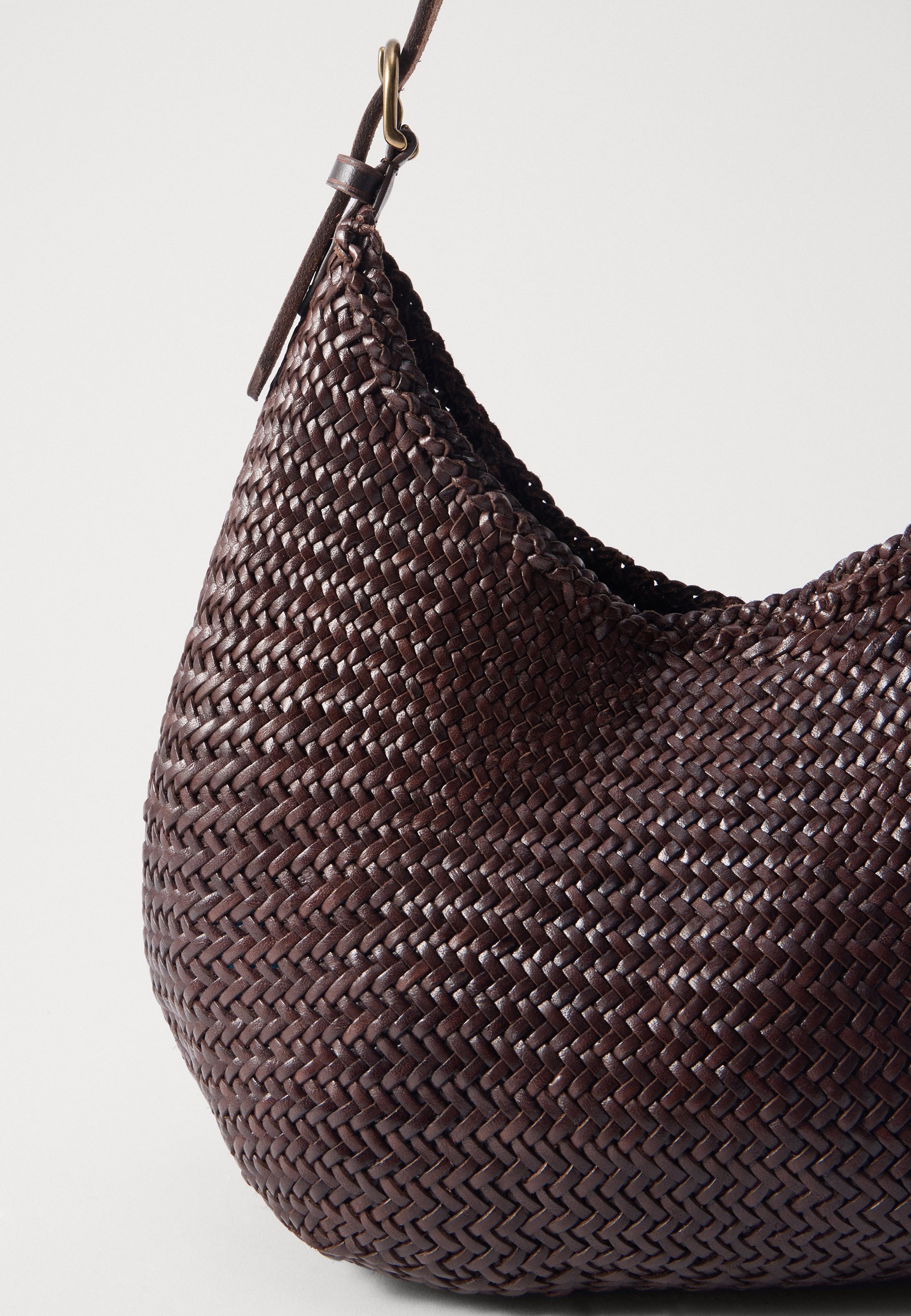 DRAGON DIFFUSION | ルナ メザ 8021 DARK BROWN [正規品/関税込] DRAGON DIFFUSION LUNA MEZZA - Handbag - dark brown - Zalando