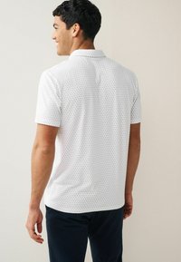 Next THREE PACK - Pólóing - white geo navy blue stripe teal blue