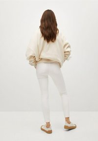 Mango Vaqueros pitillo - white