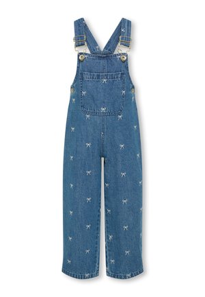 KMGSIENNA BOW STRAIGHT OVERALL - Φόρμα εργασίας - medium blue denim