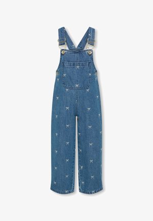 KMGSIENNA BOW STRAIGHT OVERALL - Kombinezonas su petnešomis - medium blue denim