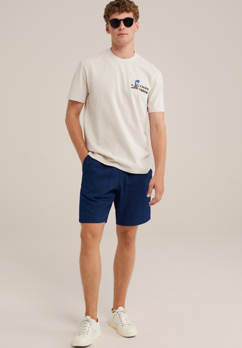 WE Fashion T-shirt print beige WE Fashion T-shirt print beige