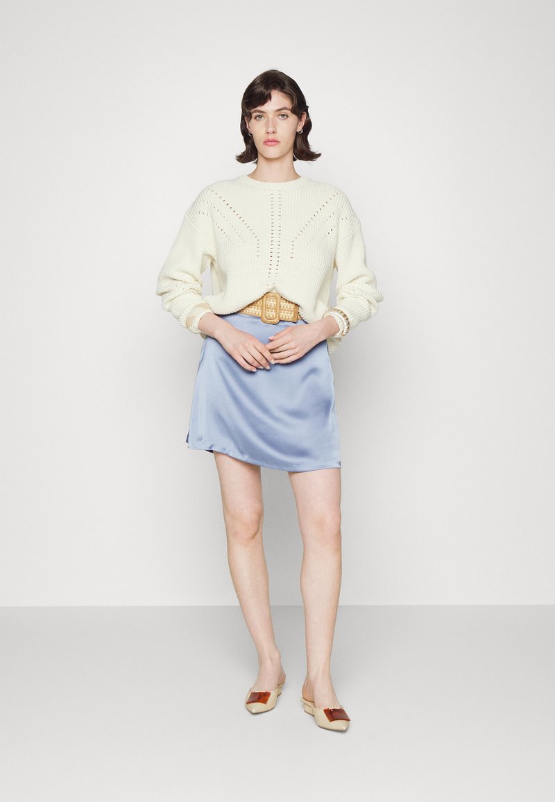 Damen Strickjacken | Bruuns Bazaar MAWAR CORINA Strickpullover snow white/weiß - OW59028 Damen Strickjacken | Bruuns Bazaar MAWAR CORINA Strickpullover snow white/weiß - OW59028