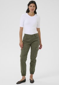 Bon'A Parte SARAH - Cargohose - grape leaf