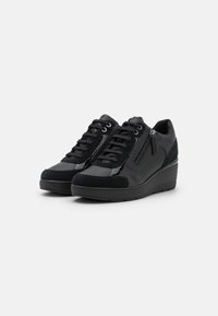 Geox Matalavartiset tennarit - black
