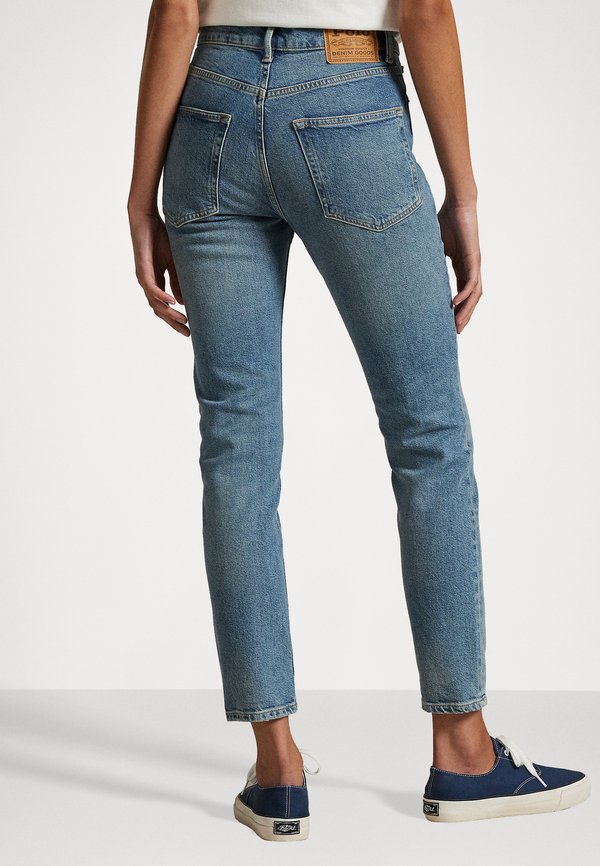 HIGH RISE SUPER SLIM JEAN - Jeans Skinny Fit - antares wash3