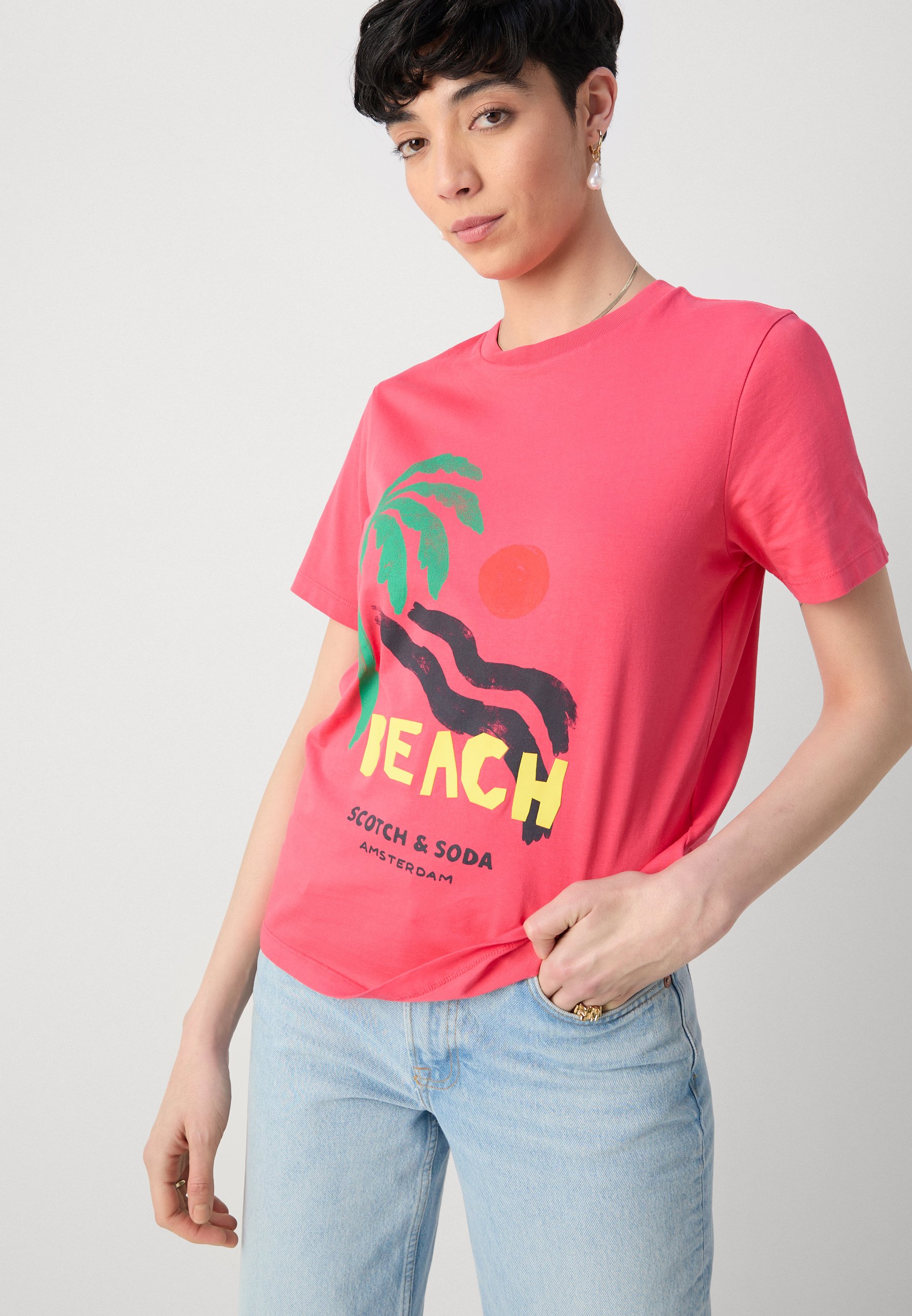 ★日本未入荷*SCOTCH&SODA*新作*ARTWORK プリントTシャツ/FH★ artwork t-shirt – Scotch & Soda Amsterdam