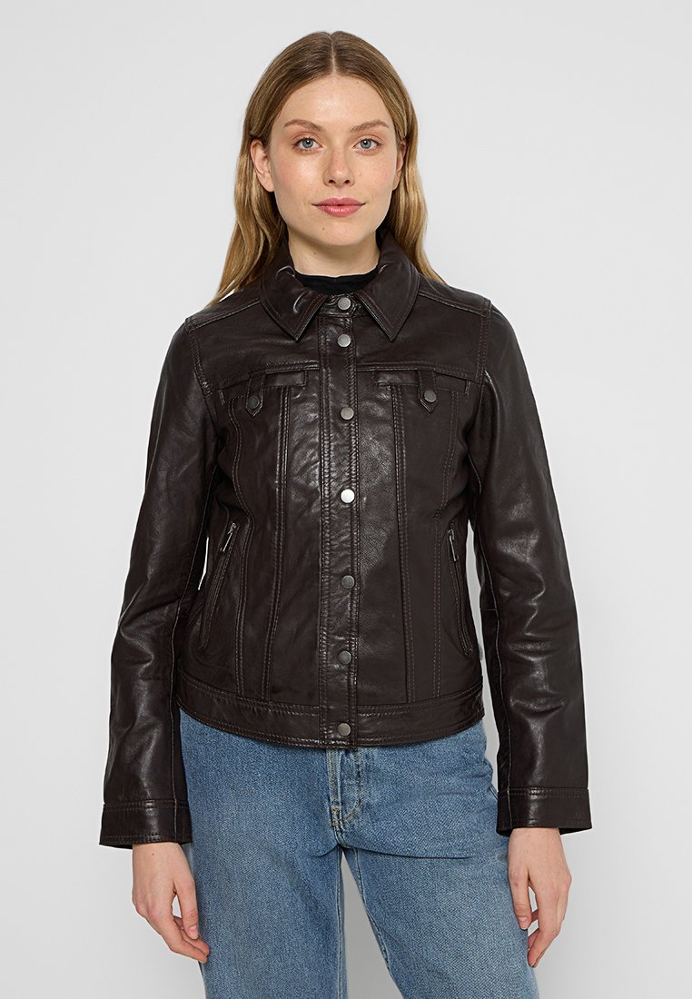 Lee Cooper Leren jas bruin Lee Cooper Leren jas bruin