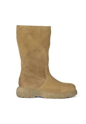 MULTIPOSICIÓN CON PELO KOSSEN - Bottines à plateau - taupe