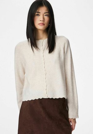 PIECES - Kardiganas - birch