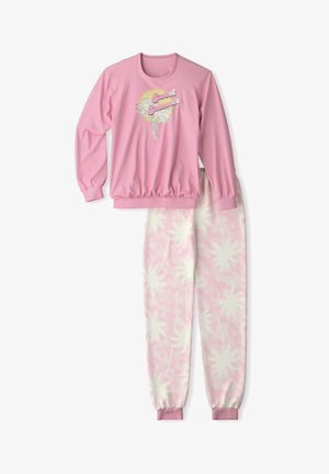 Calida PALMS BÜNDCHEN SET - Nachtwäsche Set - light pink
