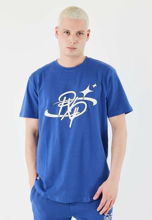 Project X Paris KALASH - T-shirt imprimé - bleu électrique