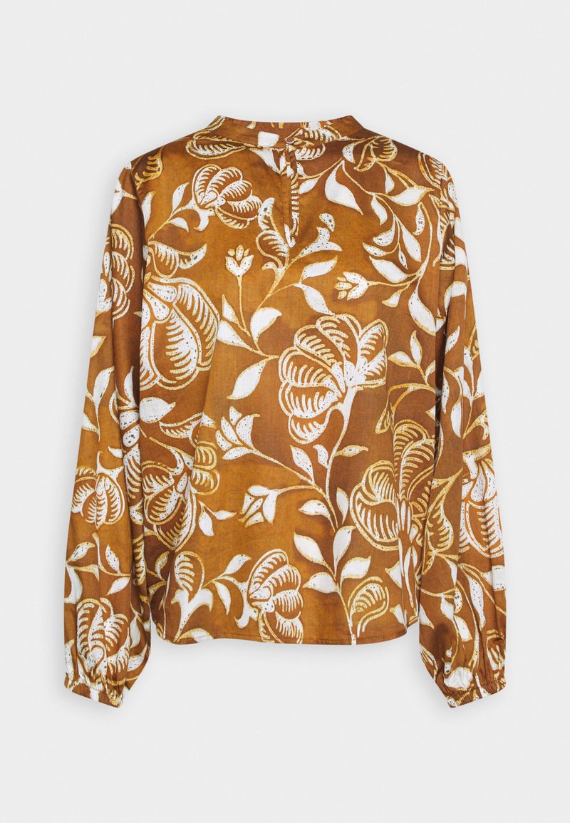 Emily van den Bergh Blouse bruin Emily van den Bergh Blouse bruin