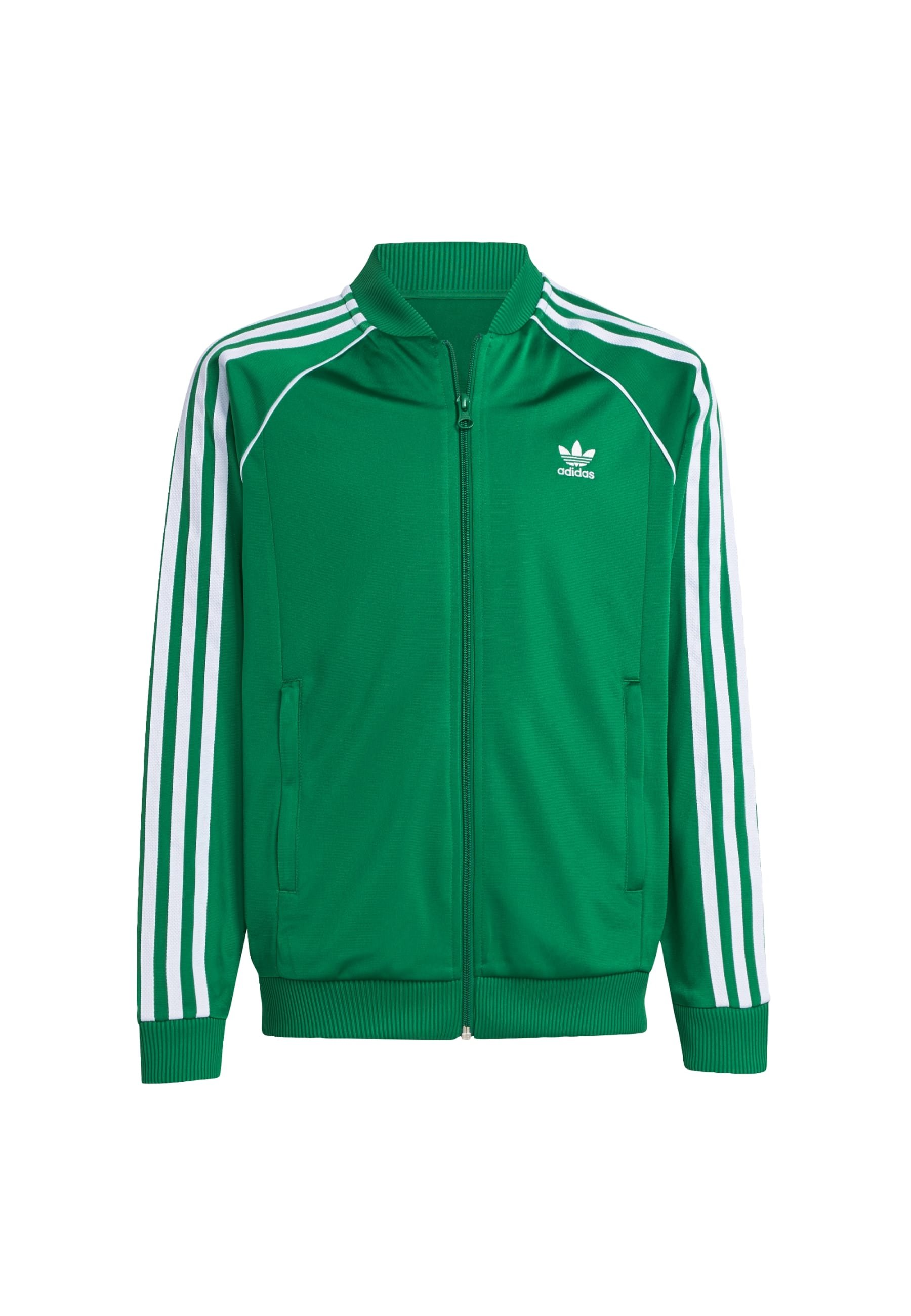 adidas Originals TRACK UNISEX - Zip-up sweatshirt - green