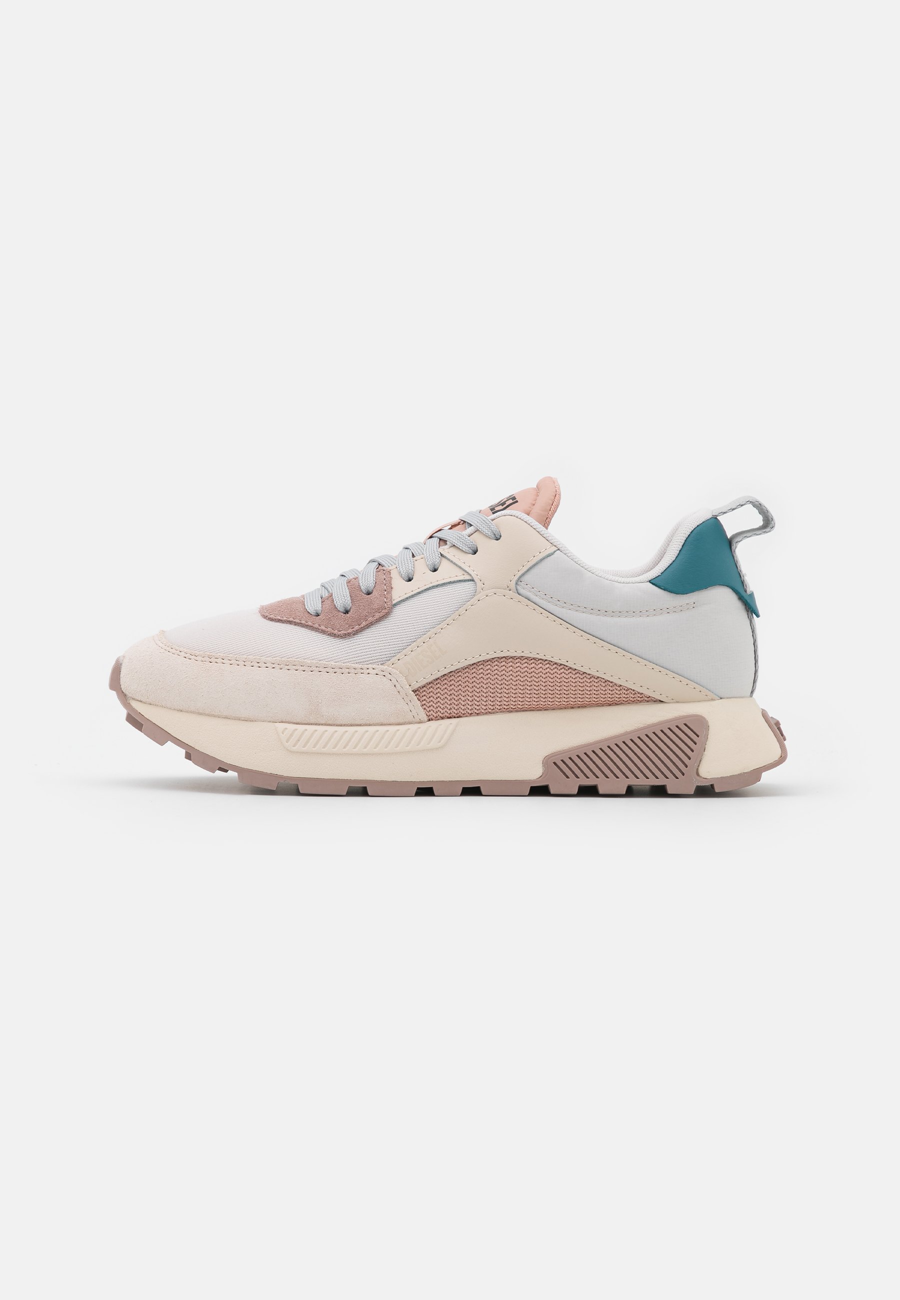 Diesel S-TYCHE LOW CUT W - Sneakers basse - white/rosa - Zalando.it