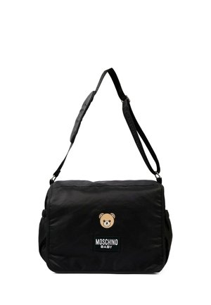 MOSCHINO, BORSA FASCIATOIO UNISEX - Bolsa cambiador - black