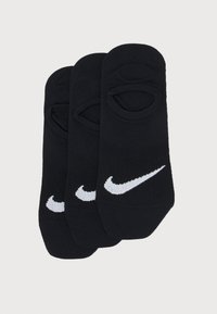 Nike Performance - EVERYDAY PLUS FOOTIE 3 PACK - Sokletter - black/white Miniaturebillede 1