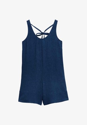 Marks & Spencer, TIE BACK PLAYSUIT - Mono - dark indigo