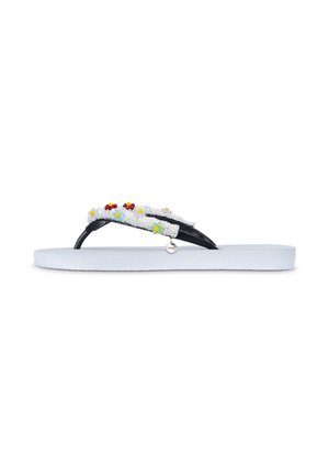 FLOWERY ABY - Teenslippers - white