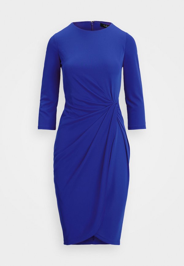 TWIST FRONT STRETCH JERSEY DRESS - Shift dress - new sapphire2