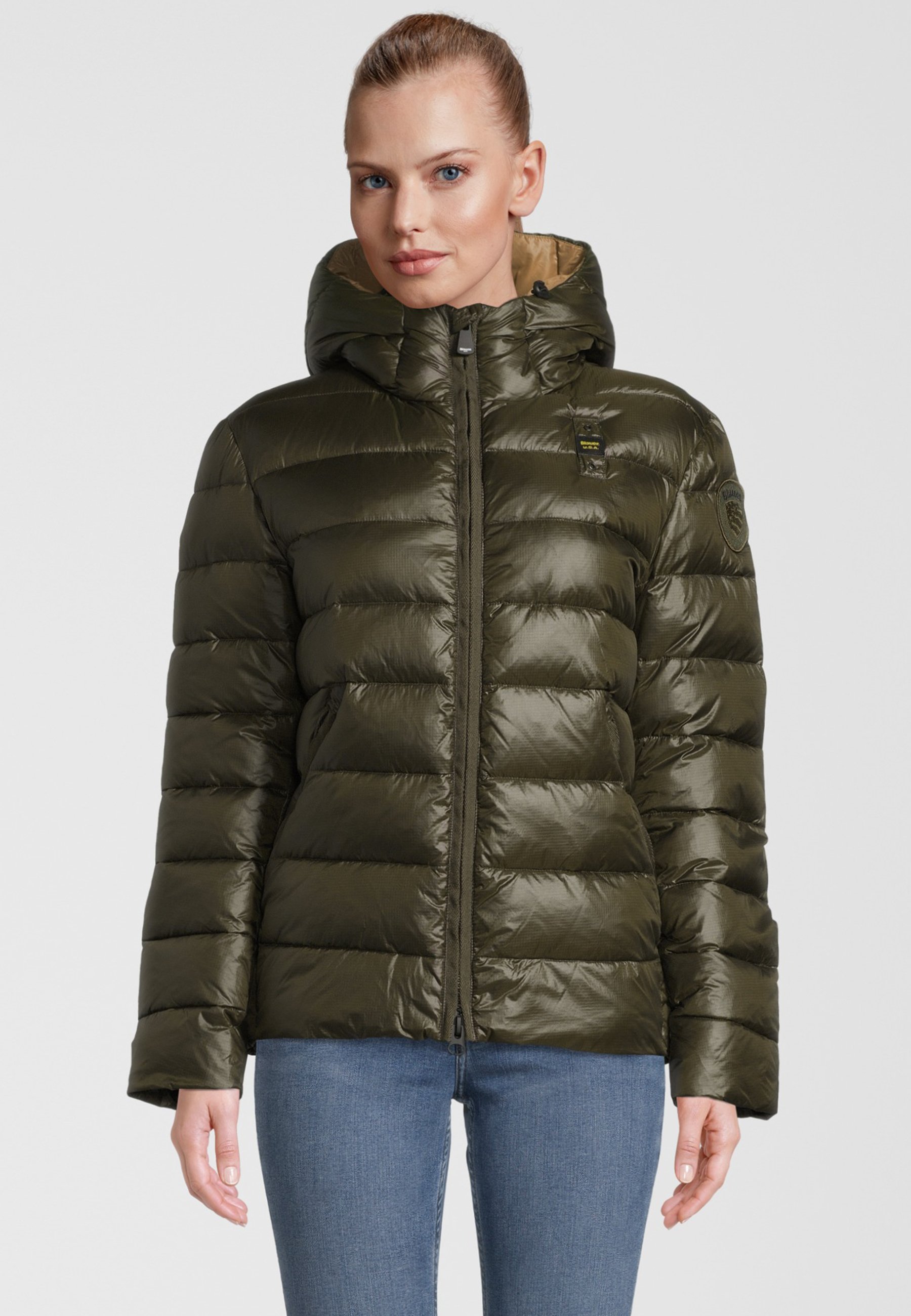 Blauer OVATTA - Chaqueta de - grün/caqui