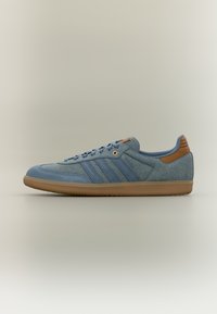 Επιλέχθηκε, stone-blue denim/dark-blue denim/light brown