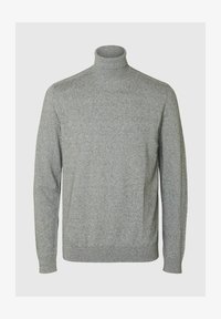 Unselected, light grey melange