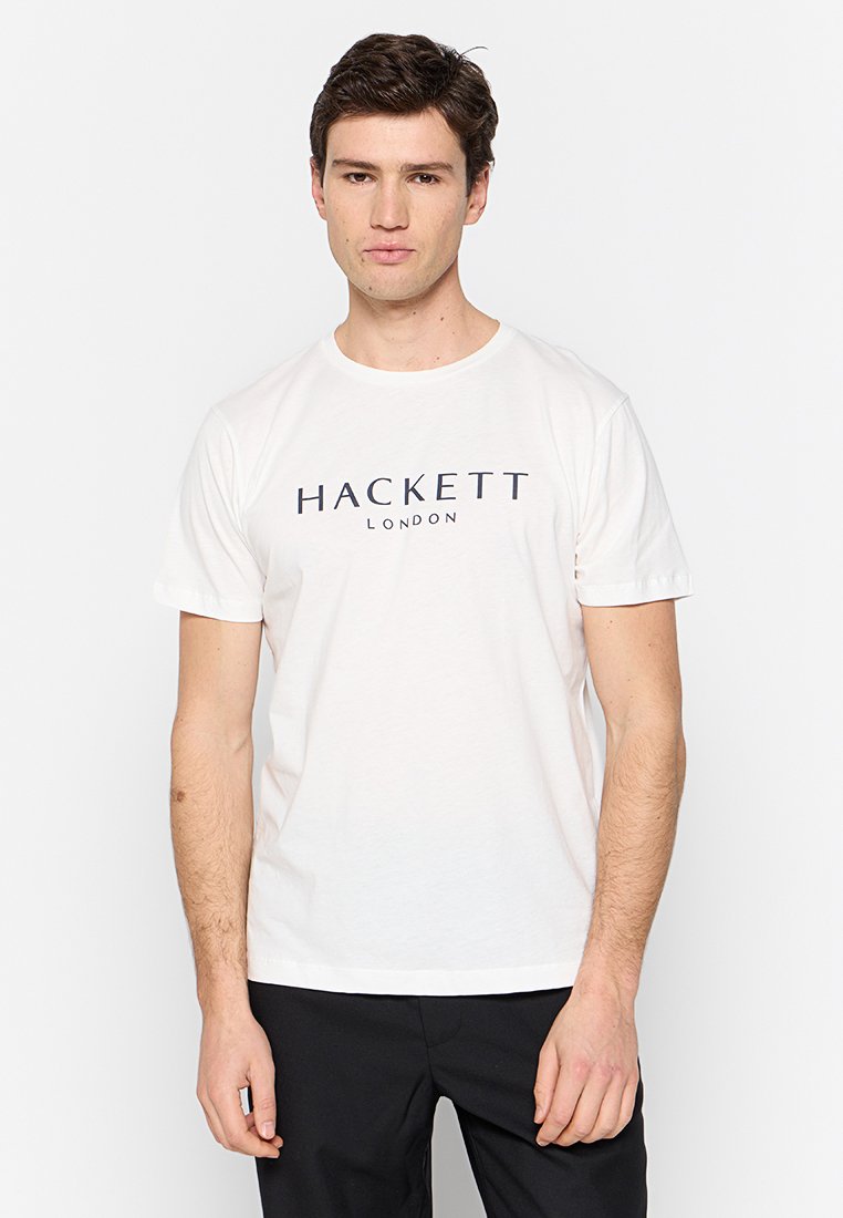 Hackett London T-shirt print wit