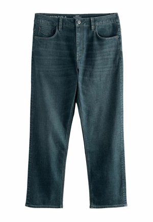 MOTION FLEX - Jeans Straight Leg - denim green