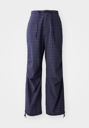 Obey Clothing CIRCA PARACHUTE PANT - Wide Leg - blue multi