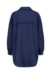 Sublevel LANGE - Button-down blouse - dark blue