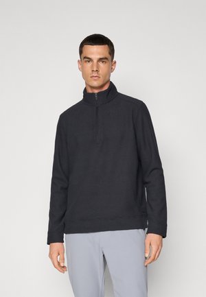 LONG SLEEVE 1/4 ZIP - Camisola - caviar
