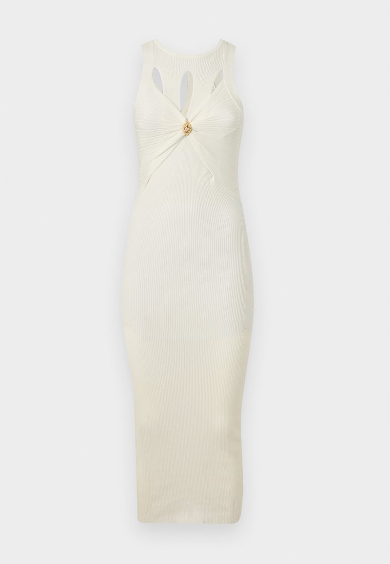 Elisabetta Franchi Gebreide jurk wit Elisabetta Franchi Gebreide jurk wit