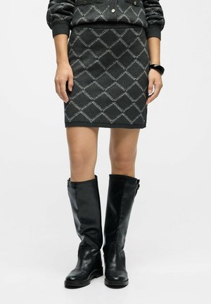 Jupe crayon - dark grey melange