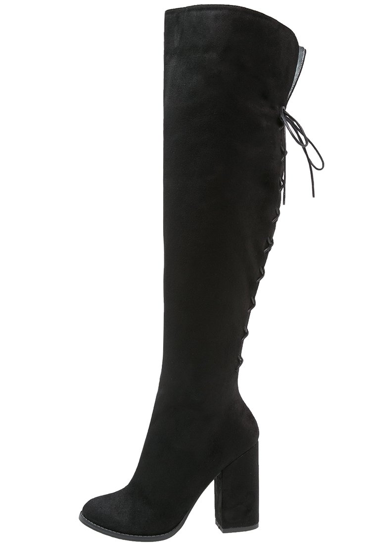 Even&Odd Botas de tacón - black