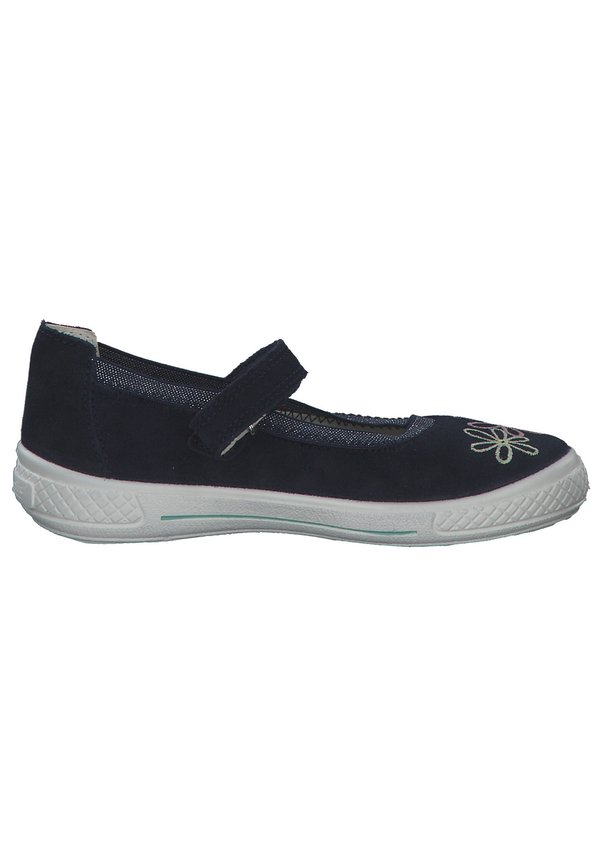 TENSY – Riemchenballerina – blau