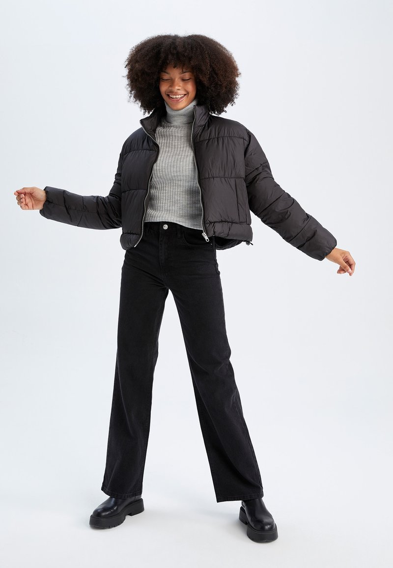 DeFacto Winterjas zwart DeFacto Winterjas zwart